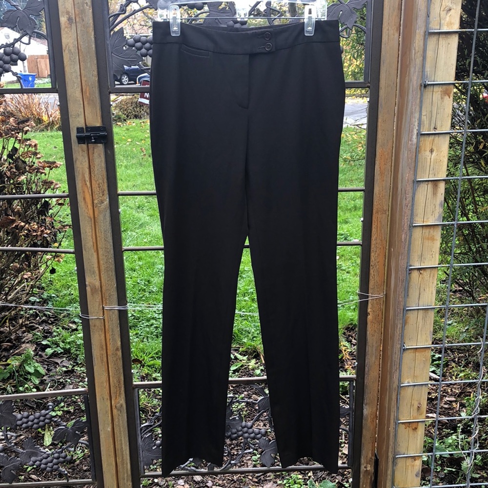 Talbots brown polyester blend dress/work pants size 8L
